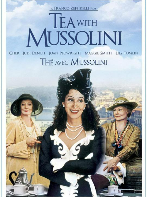 与墨索里尼喝茶