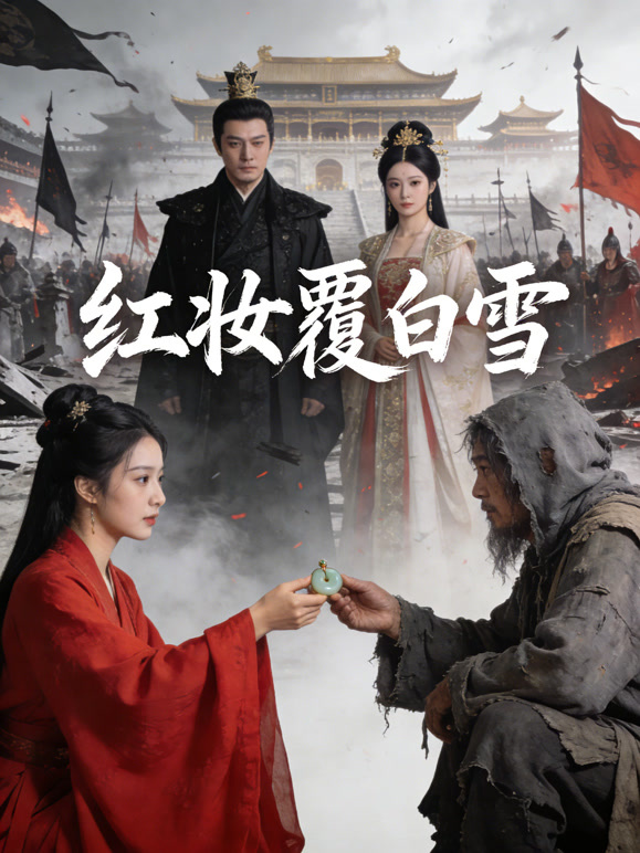 红妆覆白雪