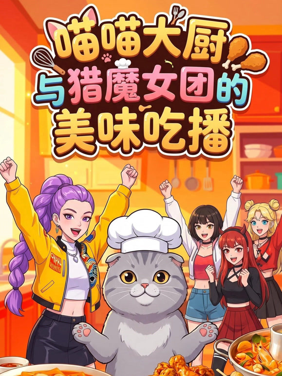 喵喵大厨与猎魔女团的美味吃播