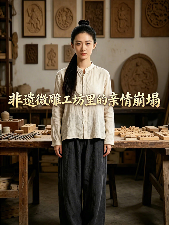 非遗微雕工坊里的亲情崩塌