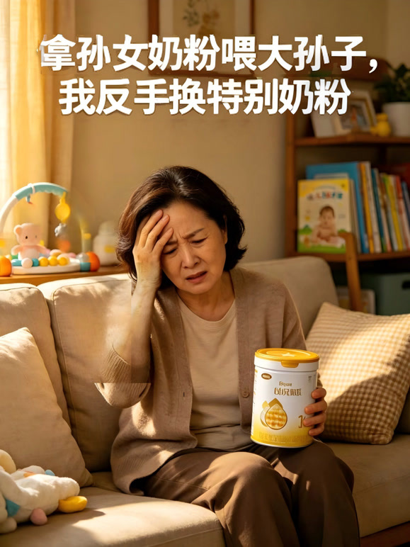 拿孙女奶粉喂大孙子，我反手换特别奶粉