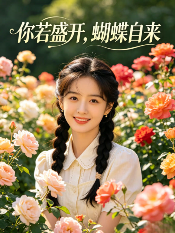 你若盛开，蝴蝶自来