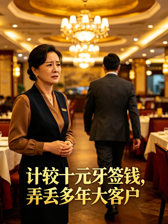 计较十元牙签钱，弄丢多年大客户