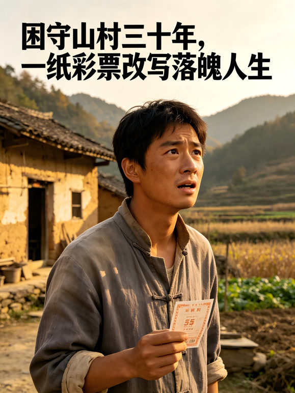 困守山村三十年，一纸彩票改写落魄人生