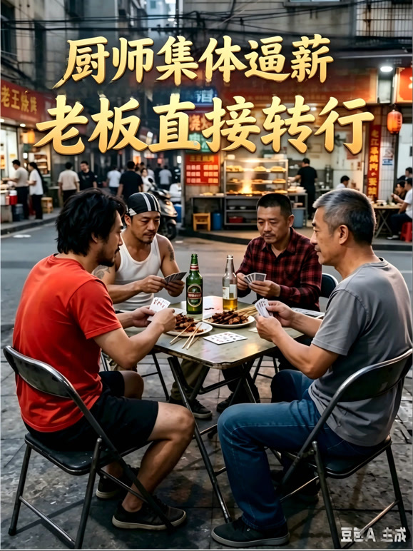 厨师集体逼薪，老板直接转行