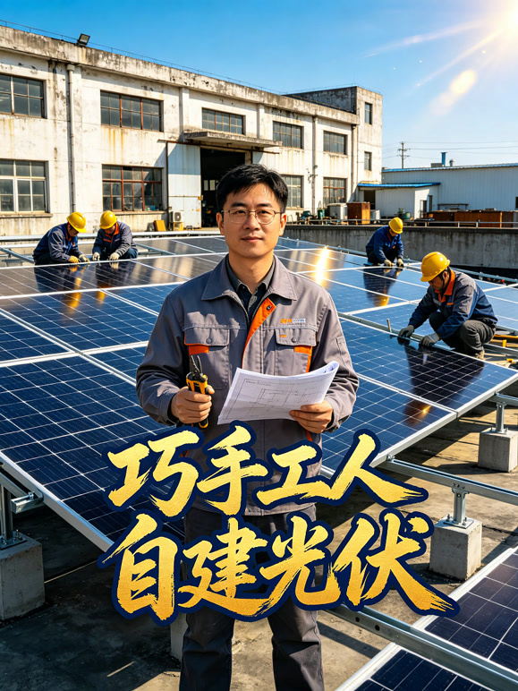 巧手工人自建光伏