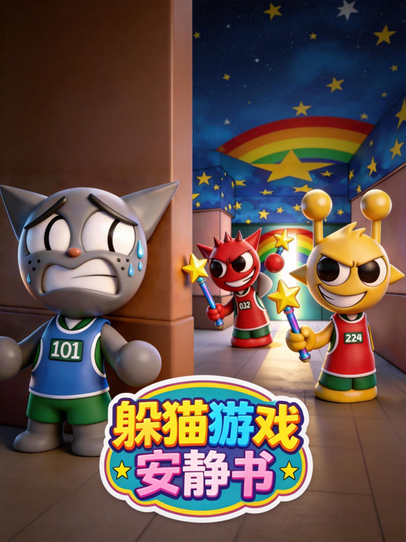 躲猫猫游戏安静书
