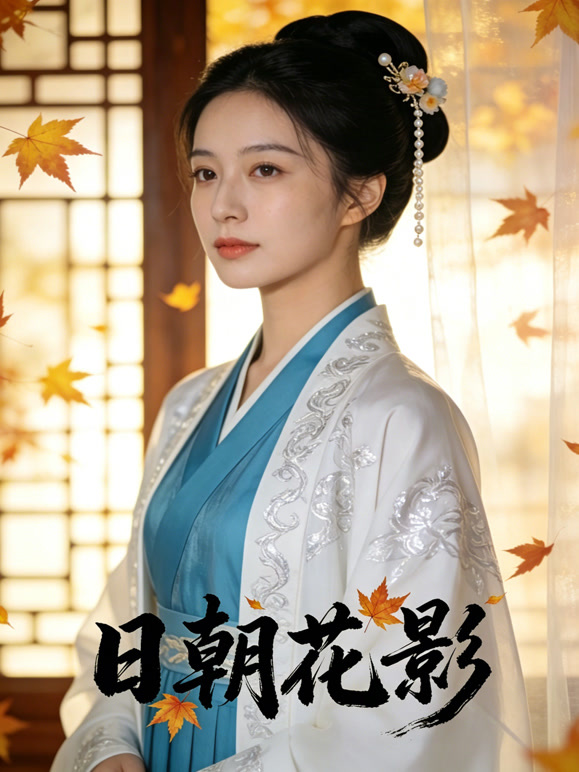 日朝花影