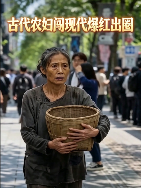 古代农妇闯现代爆红出圈