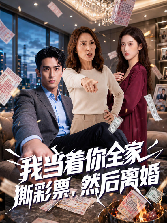 我当着你全家撕彩票，然后离婚
