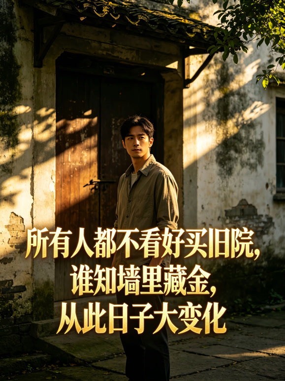 所有人都不看好买旧院，谁知墙里藏金，从此日子大变化