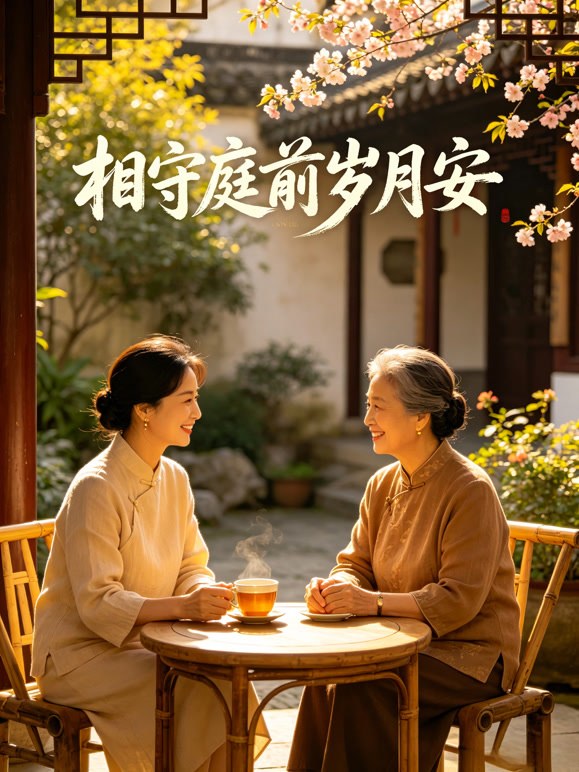 相守庭前岁月安