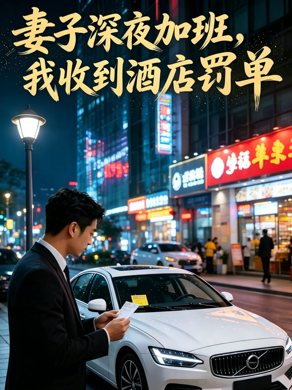 妻子深夜加班，我收到酒店罚单
