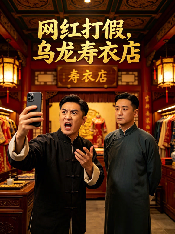 网红打假，乌龙寿衣店