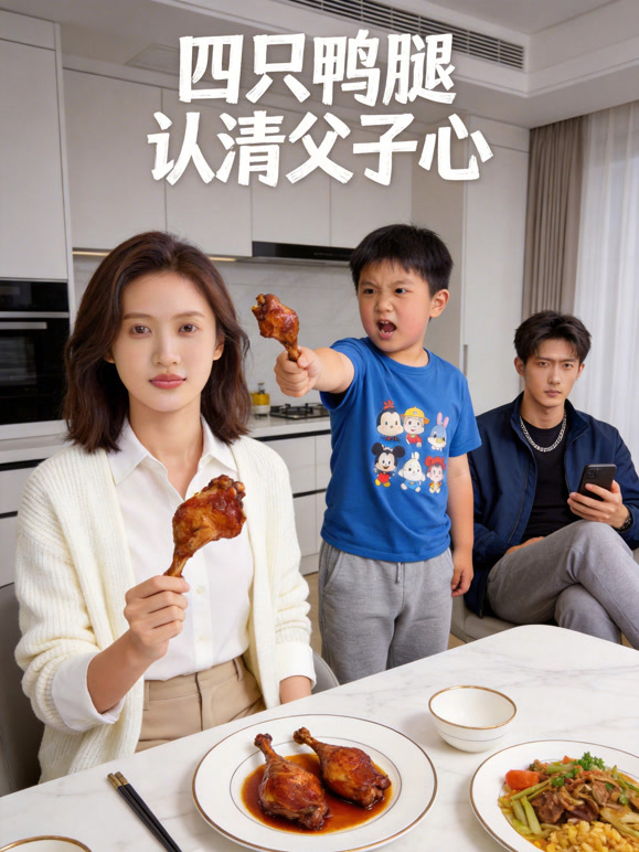四只鸭腿认清父子心