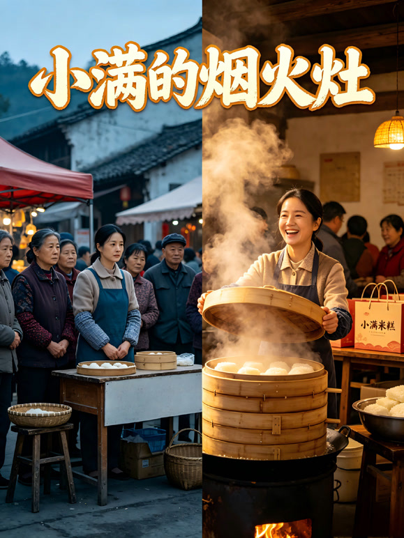 小满的烟火灶