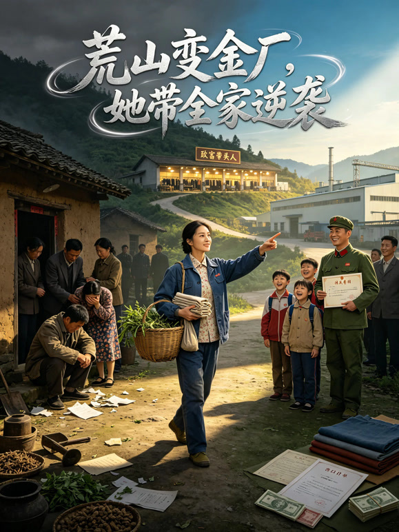 荒山变金厂，她带全家逆袭