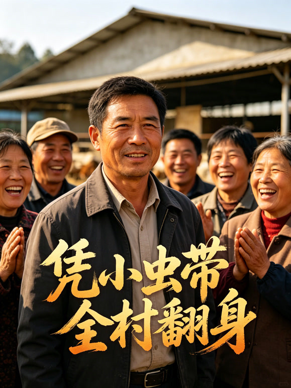 凭小虫带全村翻身