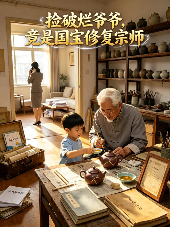 捡破烂爷爷，竟是国宝修复宗师
