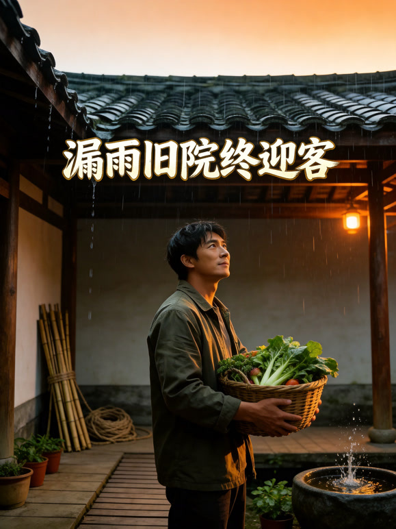 漏雨旧院终迎客