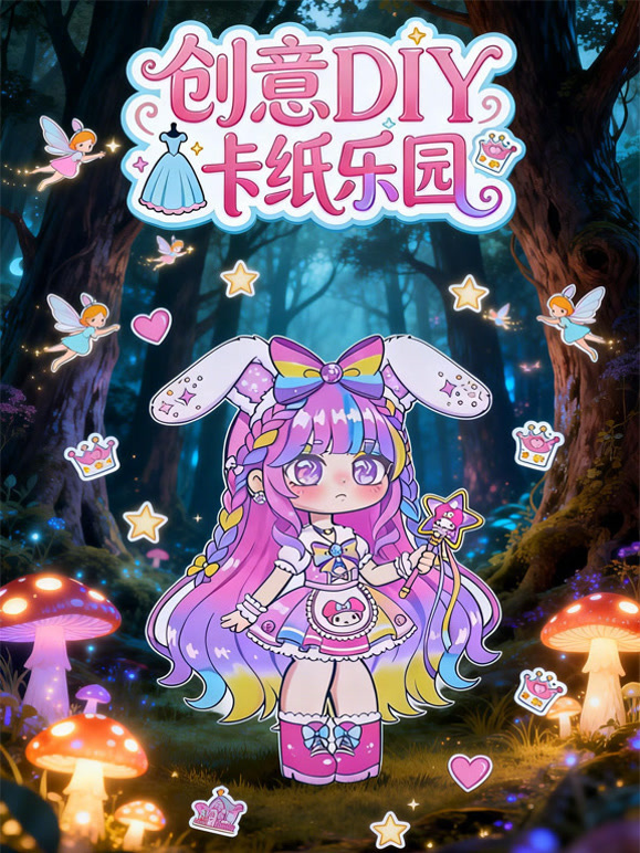 创意DIY卡纸乐园