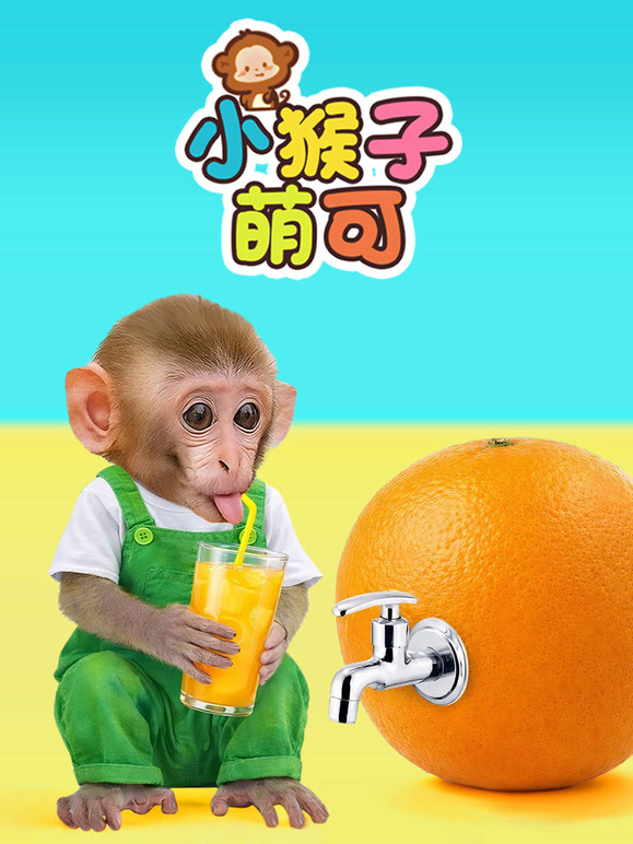 小猴子萌可