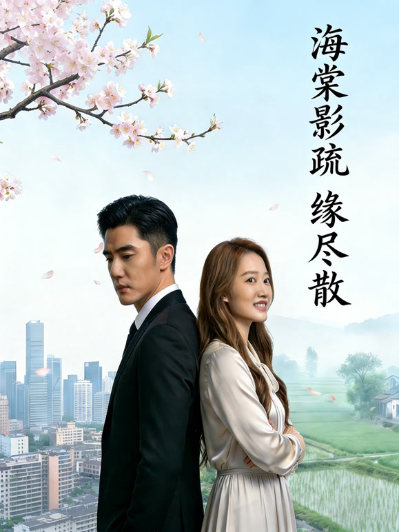 海棠影疏，缘尽散