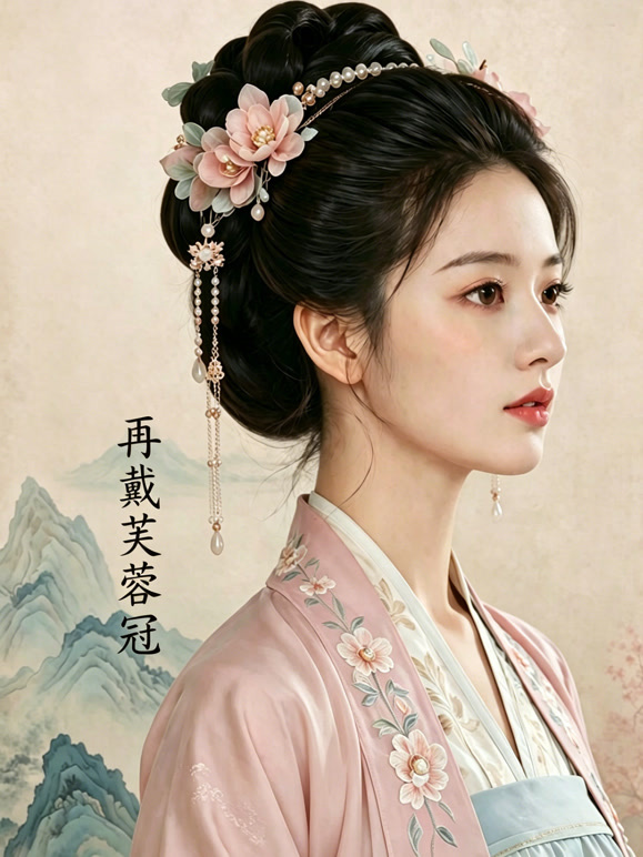 再戴芙蓉冠