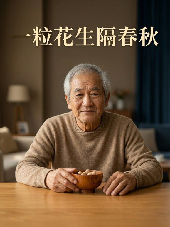 一粒花生隔春秋