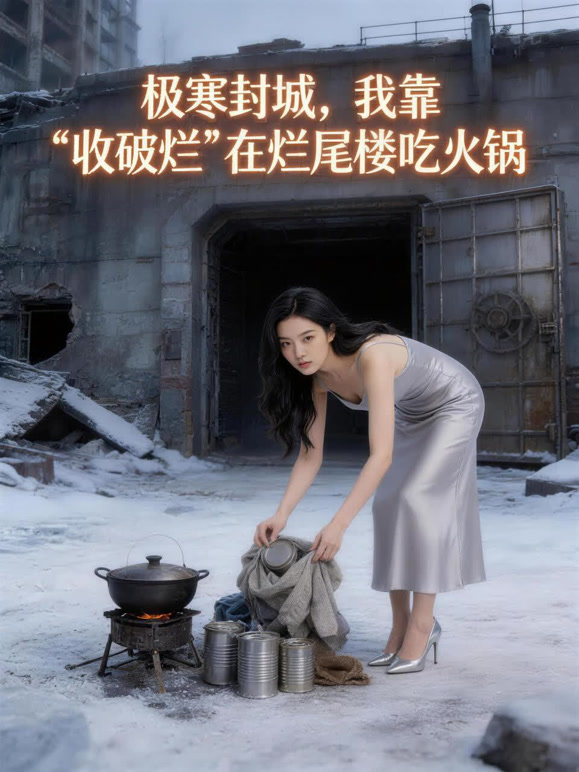 极寒封城，我靠“收破烂”在烂尾楼吃火锅