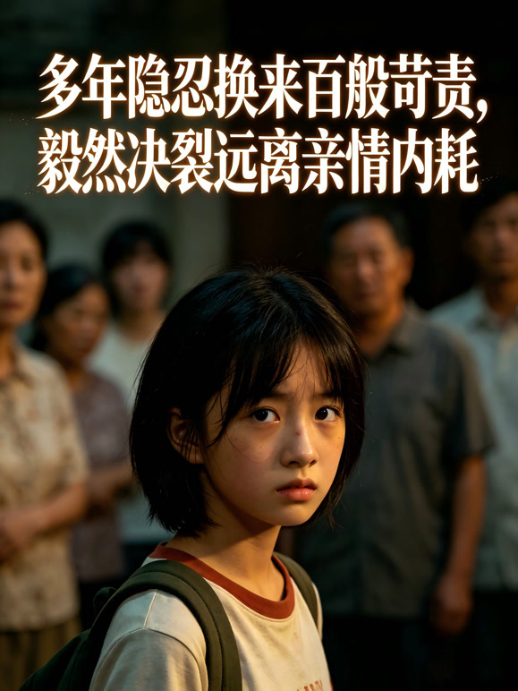 多年隐忍换来百般苛责，毅然决裂远离亲情内耗