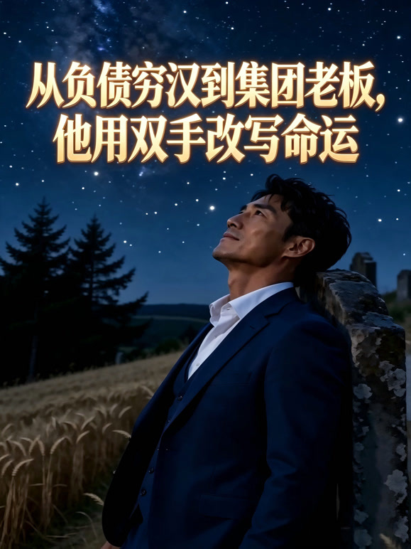 从负债穷汉到集团老板，他用双手改写命运