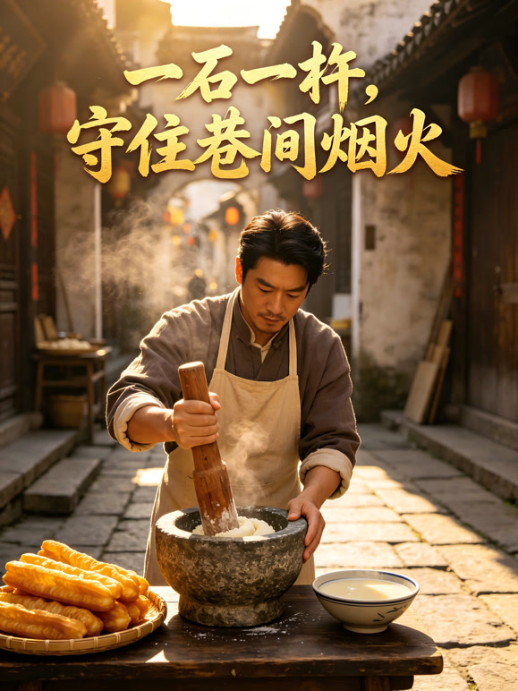 一石一杵，守住巷间烟火
