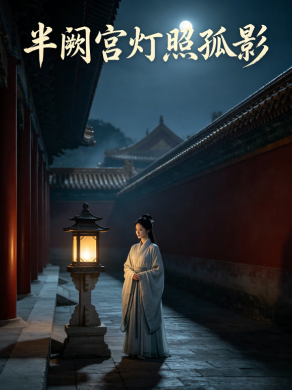 半阙宫灯照孤影