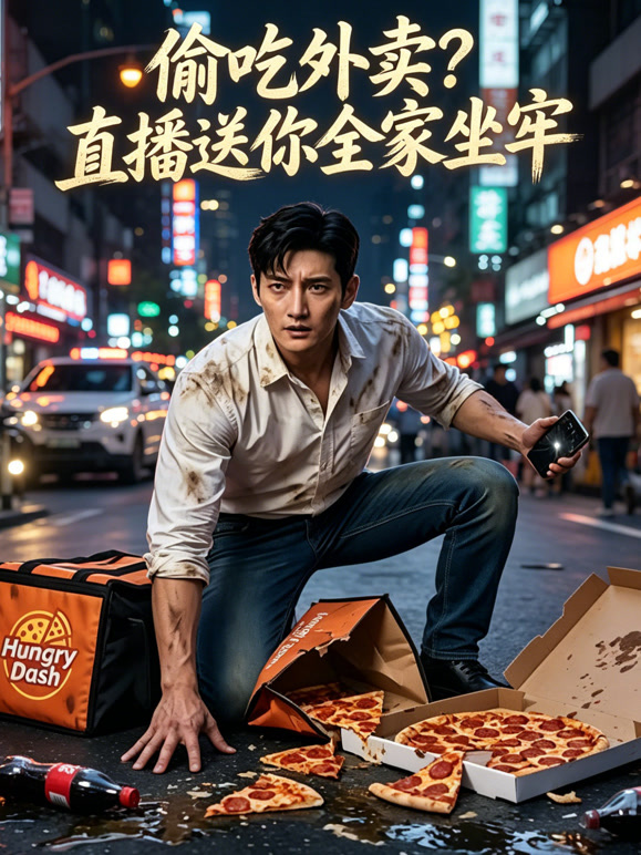 偷吃外卖？直播送你全家坐牢