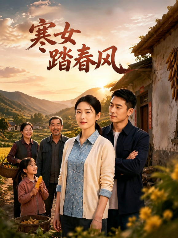 寒女踏春风