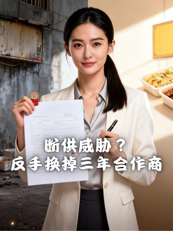 断供威胁？反手换掉三年合作商