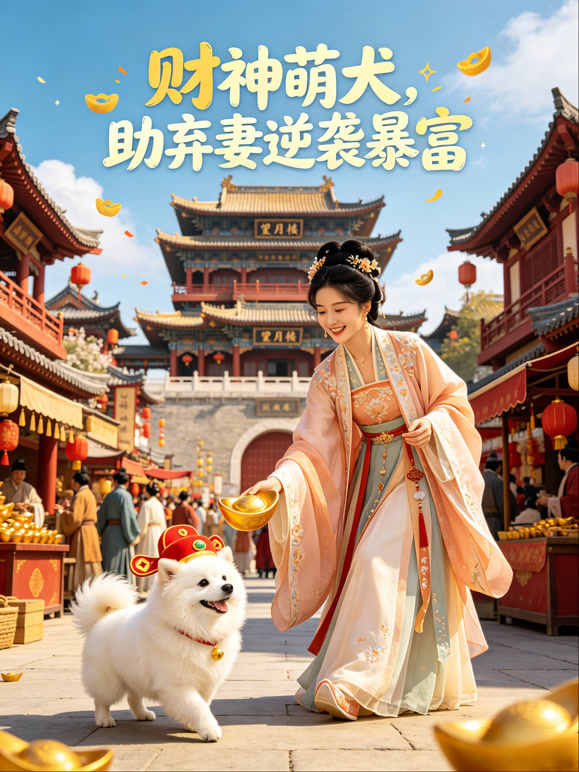 财神萌犬，助弃妻逆袭暴富