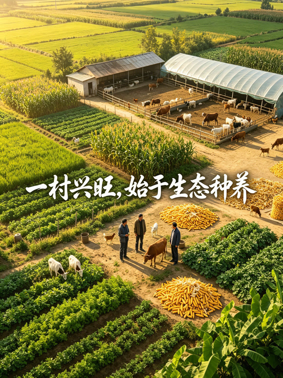 一村兴旺，始于生态种养