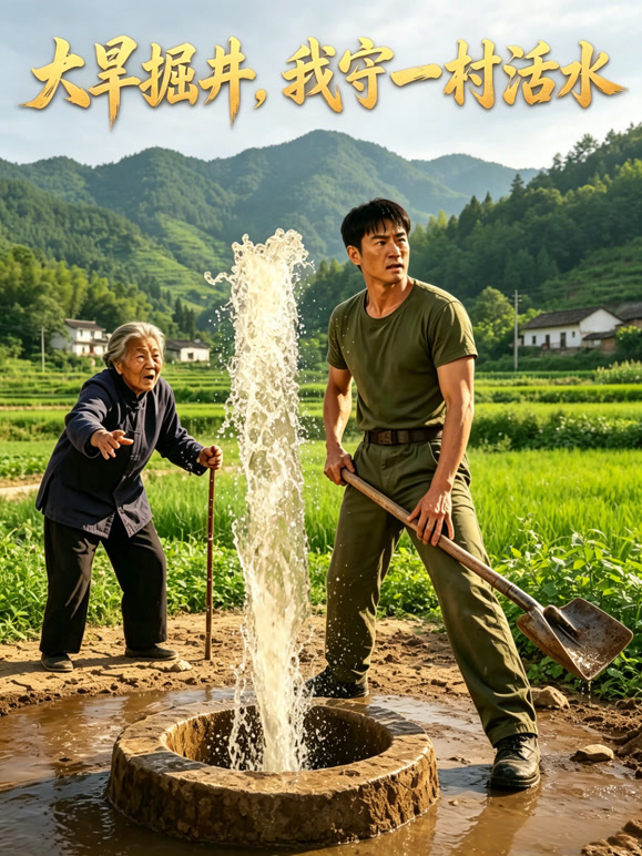 大旱掘井，我守一村活水