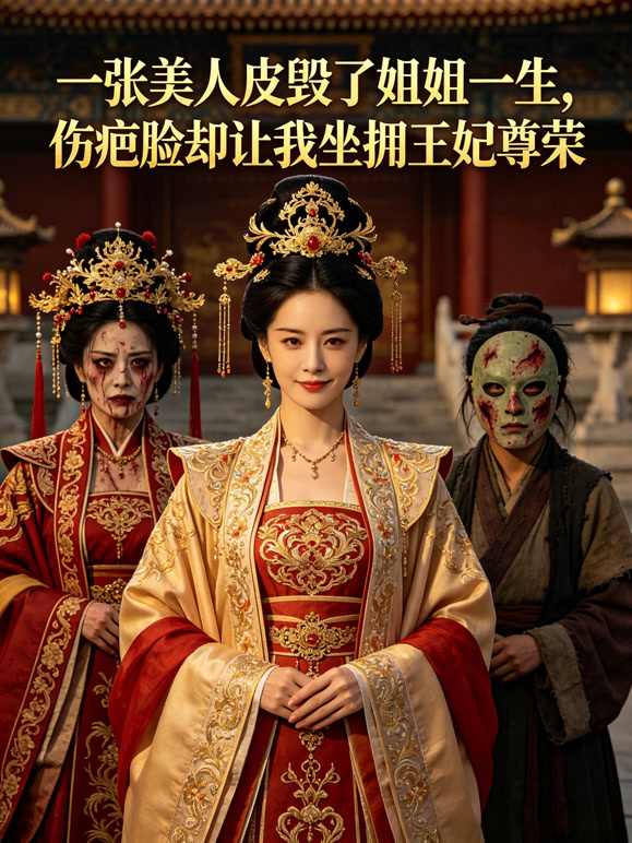 一张美人皮毁了姐姐一生，伤疤脸却让我坐拥王妃尊荣
