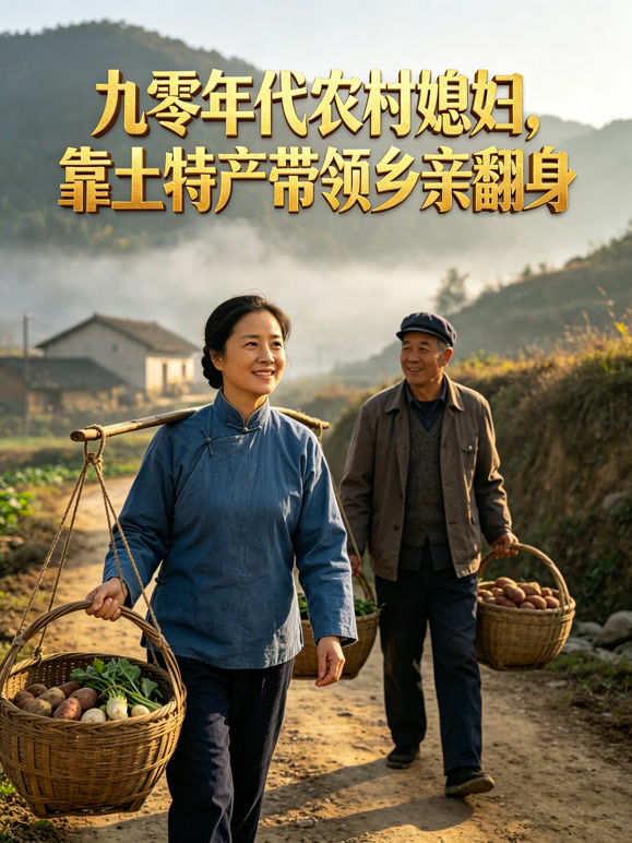 九零年代农村媳妇，靠土特产带领乡亲翻身