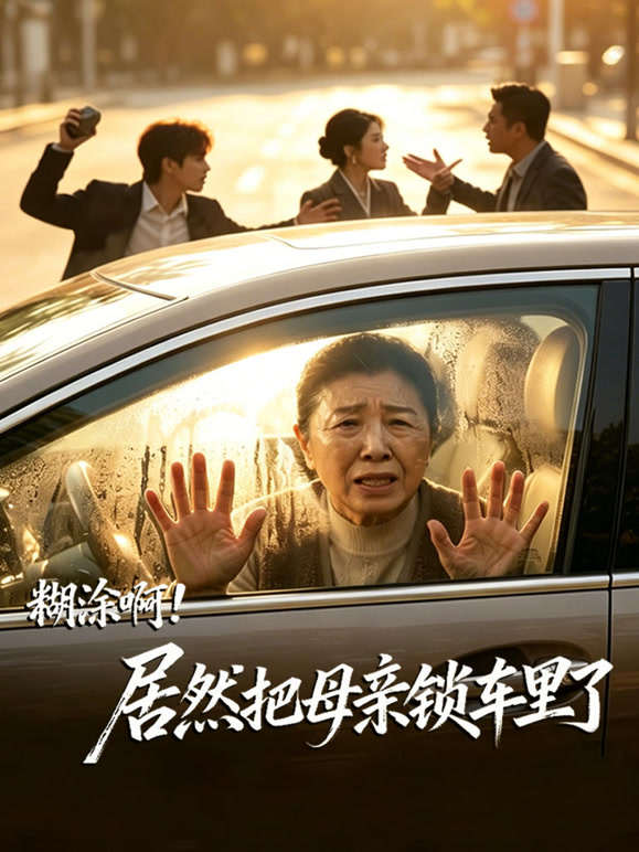 糊涂啊！居然把母亲锁车里了