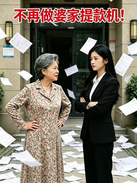 不再做婆家提款机！