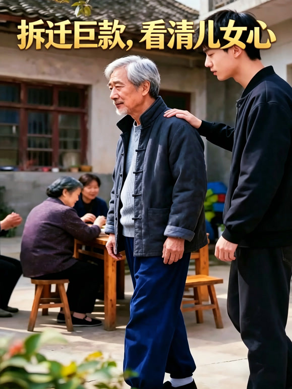 拆迁巨款，看清儿女心