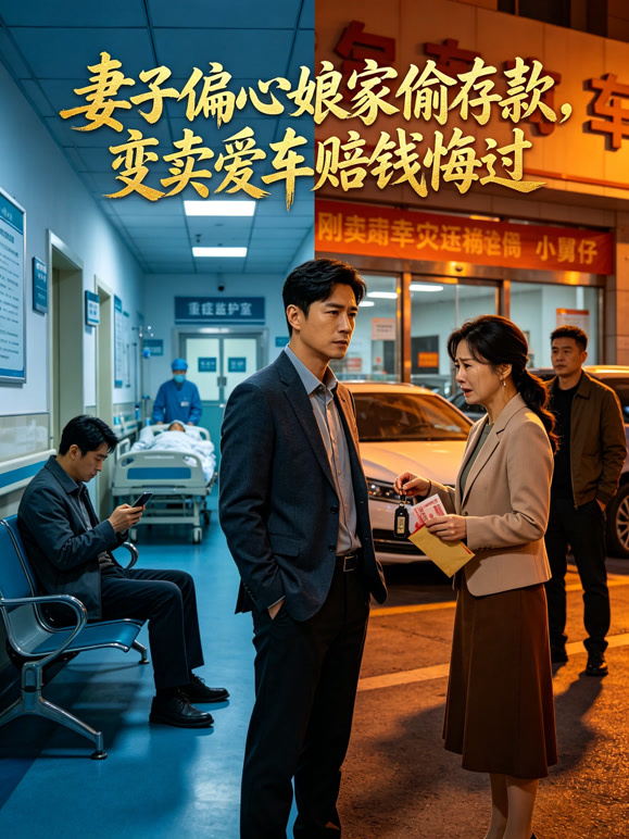 妻子偏心娘家偷存款，变卖爱车赔钱悔过