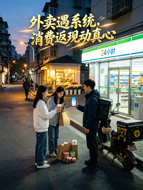 外卖遇系统，消费返现动真心