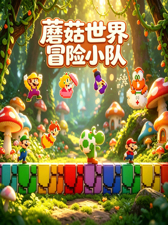 蘑菇世界冒险小队