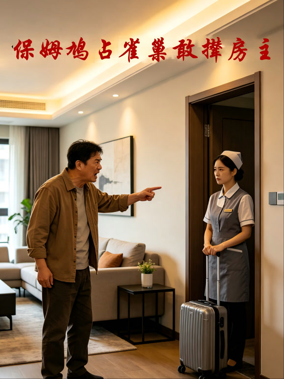 保姆鸠占鹊巢敢撵房主