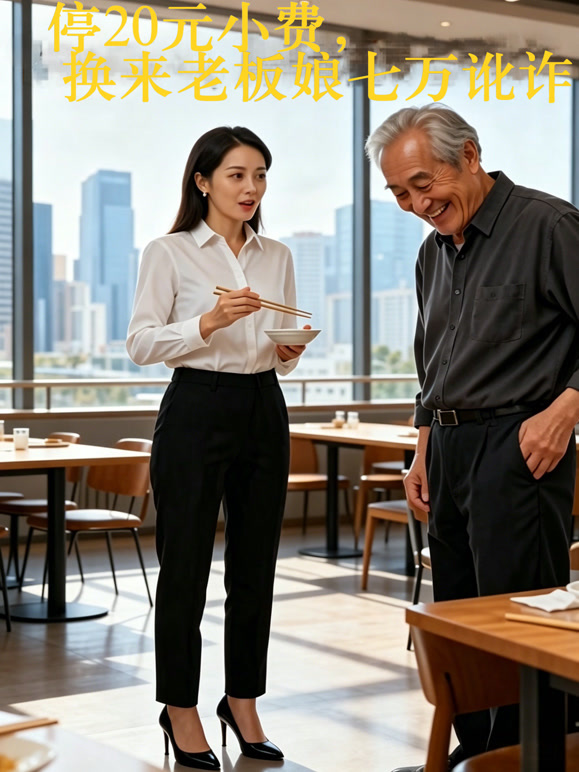 停 20 元小费，换来老板娘七万讹诈